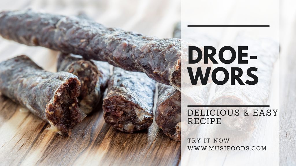 How to make Droe-wors easy